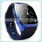 Hot selling waterproof and bluetooth smartwatch M26 smart watch for android and ios