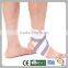 Adjustable medical compression ankle support