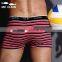 MC CLAYN Brand male cotton panties mid waist elastic loose comfortable breathable belts Men's Boxers big size panties