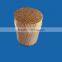 400pcs soft can curved wooden dental toothpicks
