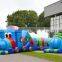 inflatable tunnel train