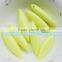 Popular 6*8*22MM Solid Colour Acrylic Horse Eye Beads Leaves Shaped Spacer Beads Necklace Design