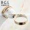 Different Kind of China Wares Zine Alloy Bathrooms Pruducts Gilided Tumbler Holder