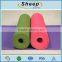 Colorful eco friendly fitness exercise comfort custom printed yoga mat tpe