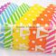 MiNi BaKiNG BoXes-- RaiNBoW MiX--loaf pans--baking cups--cookies--candy--nuts Disposable Rectangular Paper Loaf Baking Pans