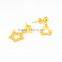 Hotsale women gold new design earrings wholesale lot gold earrings