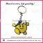 Dongguan custome soft pvc rubberkeychain