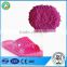 Colored PVC granules for slippers