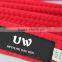 UWIN Courful martial arts belts/RED- BLACK taekwondo belts/custom karate belts