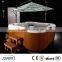 Medium Size Big Seats Square 5 Person Resin Outdoor Spa Prices JY8003