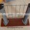colored powder coated Peach shape section 50x70mm size metal post fencing support polar