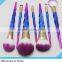 Rainbow spiral handle makeup brush Support wholesale and retail