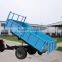 Tractor two wheel tipping trailer