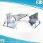 Aluminum parking concert stage crowd control barrier