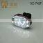 9 white LED for bicycle front light,bicycle wheel light,with built reflector
