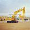 digger JCB hydraulic excavator SINOTRUK Qingdao with hydraulic cylinders with breaker