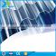 High quality anti-scratchs 0.8mm Corrugated Polycarbonate sheet for roofing
