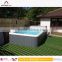 Perfect endless swimming pool with jets and heater outdoor portable swim pool
