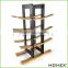 Bamboo wooden wine display rack/ Wine Bottle Holder Homex-BSCI