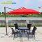 sunshade custom rain umbrella fabric aluminium frame with marble base