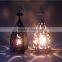 2017 black moroccan Vintage Style OEM Metal Lantern Candle Holders
