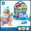 Wholse plastic childrens toy doctor set with doll