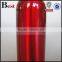 60ml painting red aluminum decorative metal containers with cosmetic sprayer