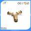 Garden 3 Way Brass Connector Hose Splitter