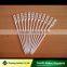 ZHUPING natural flat bamboo skewers printed logo flat bamboo skewers customized
