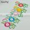 Hot Sale Clothing Flower Embroidery Patch Fabric Accessories Craft WEF-338