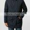 Navy Pull Over Fleece men's Jacket OEM factory wholesale high quality men's parka