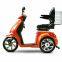 800W Lead-acid Electric Disabled Tricycle, CE approved 3 Wheel Electric Scooter for adults