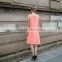 summer fashion spaghetti strap dress slim fit sleeveless dress casual skirt