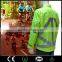 night vision cycling rain jacket jersey safety jacket