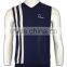 ISO9001/BSCI Manufature fashionable navy blue oversized cardigan vest