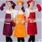 Cute Apron Custom LOGO Print Ads Kitchen Chef Coffee Hotel Men and Women Overalls