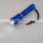 Aluminum Alloy 1W IP33 extend-retract high quality powerful flashlight