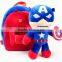 cartoon Style Plush Toy Kids Shoulder Bag