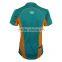 201501001071 Quick Dry Half ziper Sleeve Short Men OEM Cycling Wear