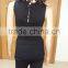 women fashion open back with drwaing straps seamless vest with nylon spandex jacquard fabric