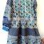 Bohemian long vintage dress cotton gauze gypsy hippies boho dress animal Elephant peacock camel print gypsian full sleeves dress