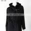 Luxury Womens Wool Cashmere Hooded Duffle Long Coat