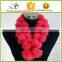 round neck scarf winter women's rex rabbit fur collar scarf