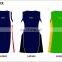 blank cheap team custom netball jersey with logo design