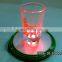 super thin led coaster light up 3M adhesive pad