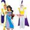 Fast Delievery Rose-team Fantasia Anime Custom Made Aladdin Lamp Prince Aladdin Costume Movie Cosplay Costume