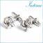 Metal Knot Cufflinks Gold Cuff link