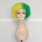 Fan Afro Hair Half And Half Color Wig FGW-0032