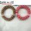 Star Print Elastic Telephone Wire Hair Bnad for Girl Wholesale