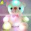 High Quality Stuffed Soft Plush LED Toys Night Lighting Colorful Bear Glowing Plush Toy